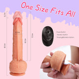 3 In 1 Realistic Dildo