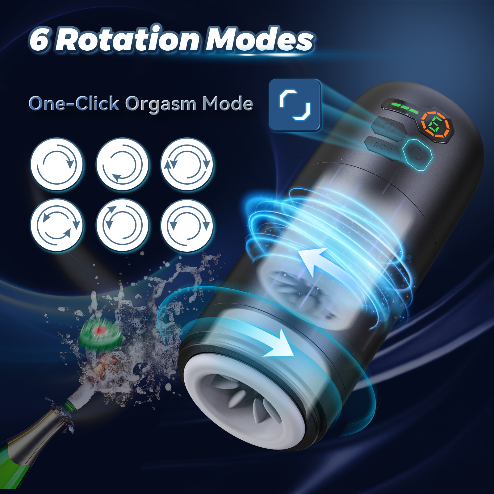 Automatic Bidirectional Rotating Male Masturbator Tantabosom Automatic Bidirectional Rotating Male Masturbator Tantabosom
