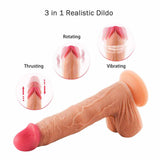 9.7 Inch Thrusting Dildo